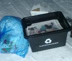 Recycle papers and cardboard this week